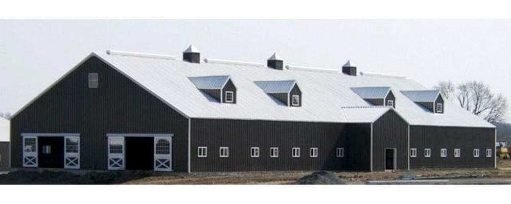 Steel Barn by Dennis Lounsbury Builders